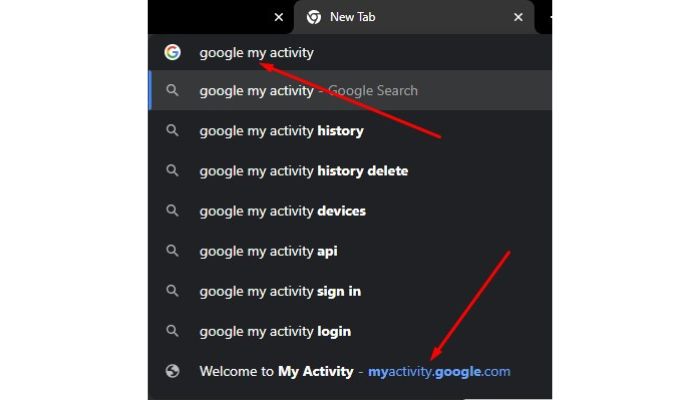 Google My Activity