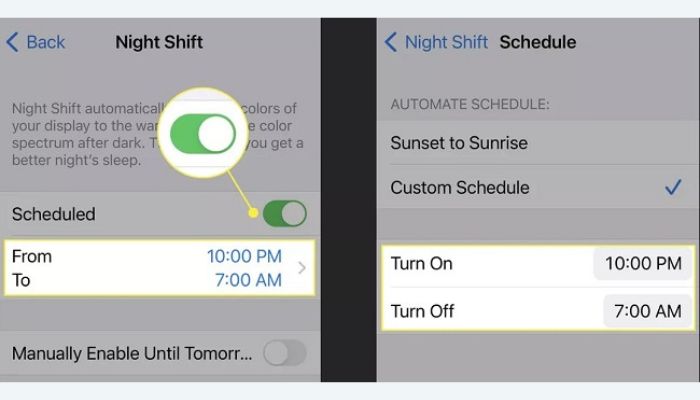 Scheduled Night Shift