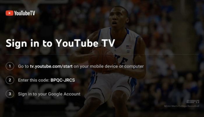 Sign In To YouTube TV
