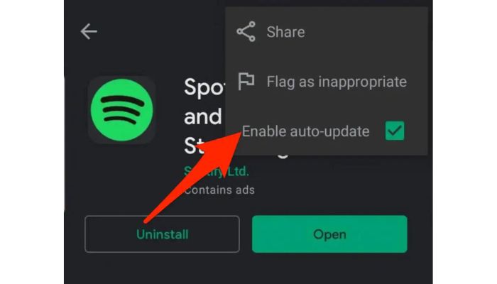 Spotify Auto Update