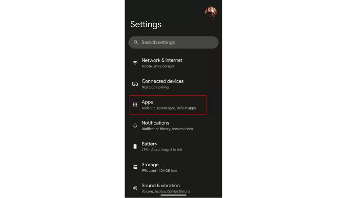 Spotify Search Settings