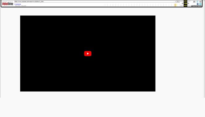 Wayback Archive Watch YouTube Video