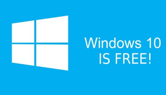 Windows 10 is Free