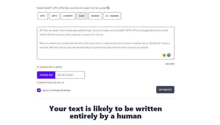 human written content zerogpt