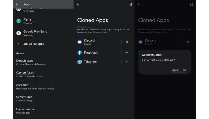 App cloning