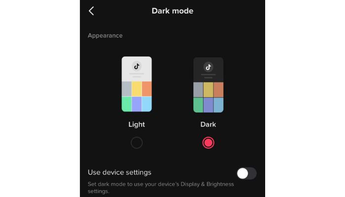 Device Settings