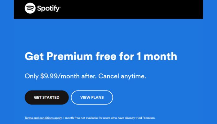 Get Premium Free For A Month
