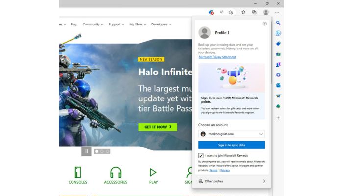 Participate In Microsoft Rewards Program