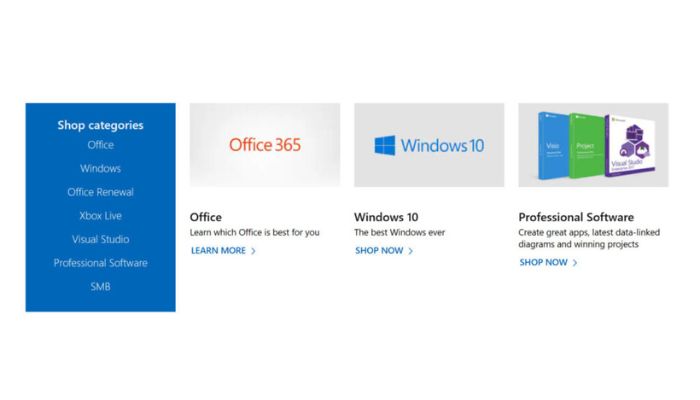 Shop From Microsoft Store