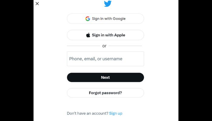 Signin Twitter With Google