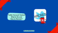 Twitter Account Hacked