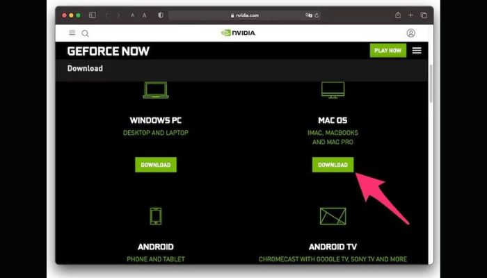 geforce now macos