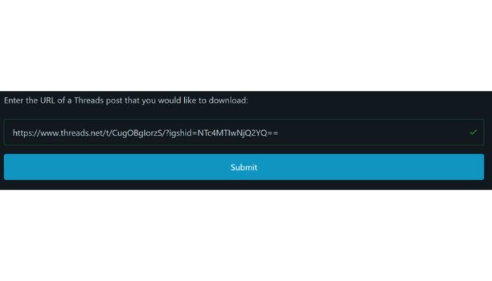 Submit Option Threads