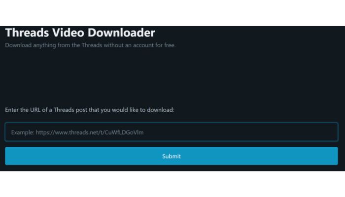 Threads Video Downloader