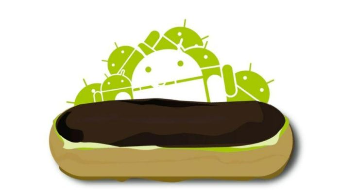 Eclair Android 2.0 to 2.1 