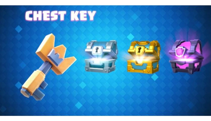 Chest Keys clash royal
