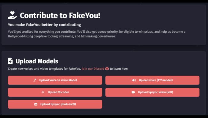 FakeYou Contributing