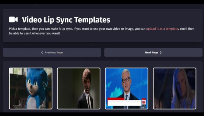 FakeYou Video Lip Sync