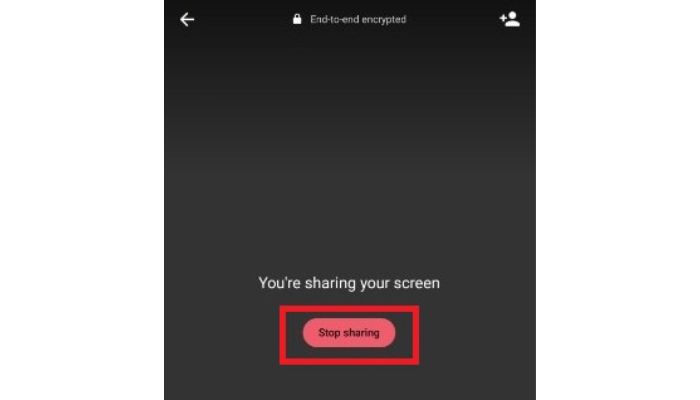 Stop Sharing