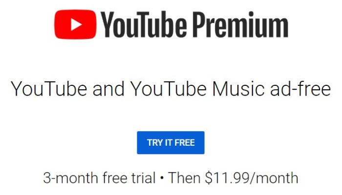 YouTube Premium 3 Month Trial-