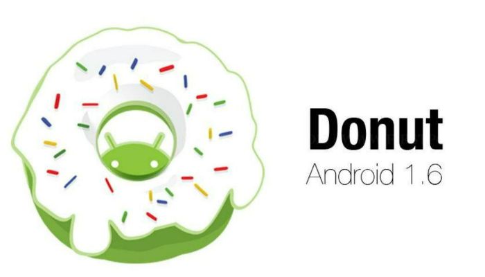 Android version 1.6 Donut
