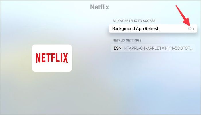 refresh netflix settings