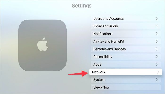 Check your Internet connection on tv
