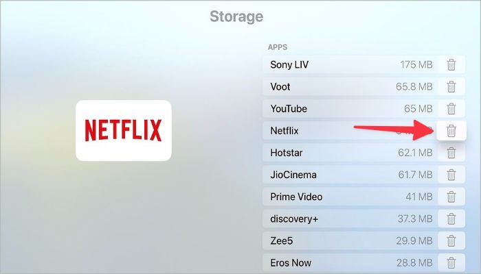 remove netflix