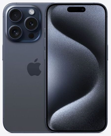 iPhone 15 Pro Blue Titanium