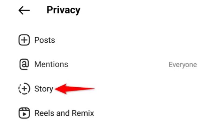 open story privacy
