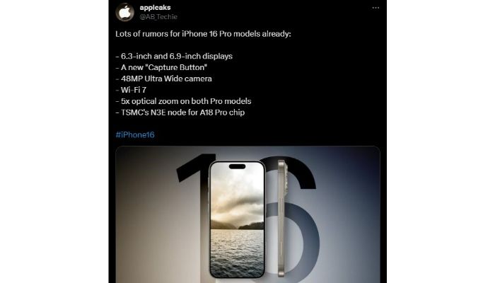 rumors of iphone 16