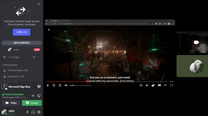 How to watch Netflix on FaceTime with Discord